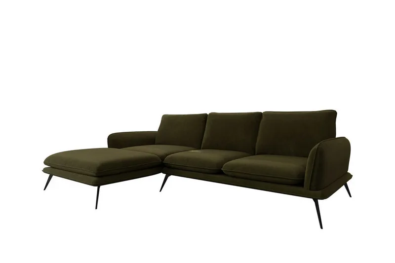 Graystone 3-sits Hörnsoffa Dark green, undefined