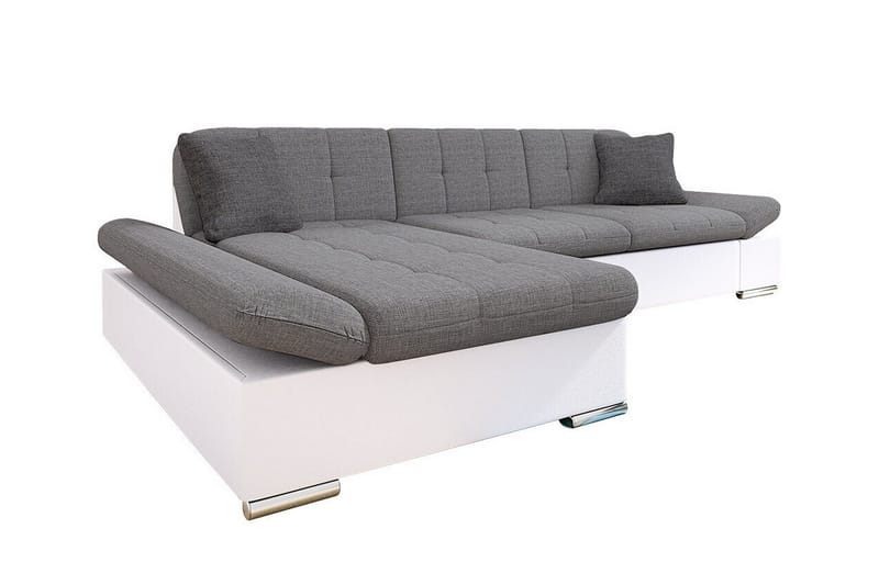 Kintore 3-sits Hörnsoffa Light Grey/White, undefined