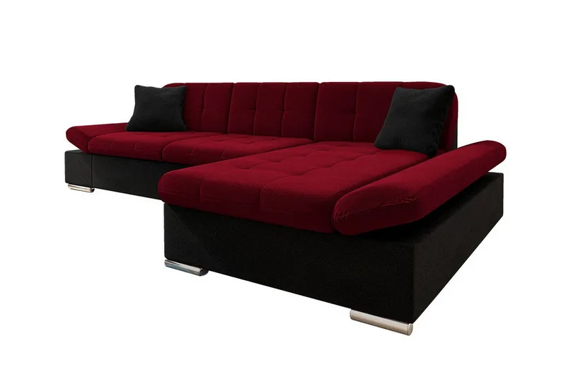 Kintore 3-sits Hörnsoffa NO_BRAND Dark red - Huonekalut - Sohva - Kulmasohva