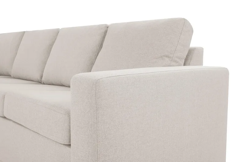 Crazy 6-istuttava Vasenkätinen U-muotoinen Large Kulmasohva Divaanilla Kankaalla - Beige - Huonekalut - Sohva - Kulmasohva - Kulmadivaanisohva