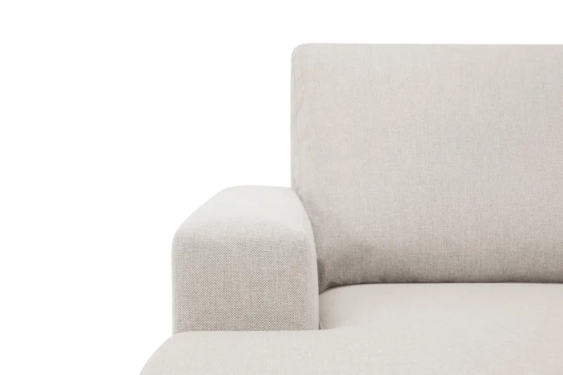 Crazy 6-istuttava Vasenkätinen U-muotoinen Large Kulmasohva Divaanilla Kankaalla - Beige - Huonekalut - Sohva - Kulmasohva - Kulmadivaanisohva