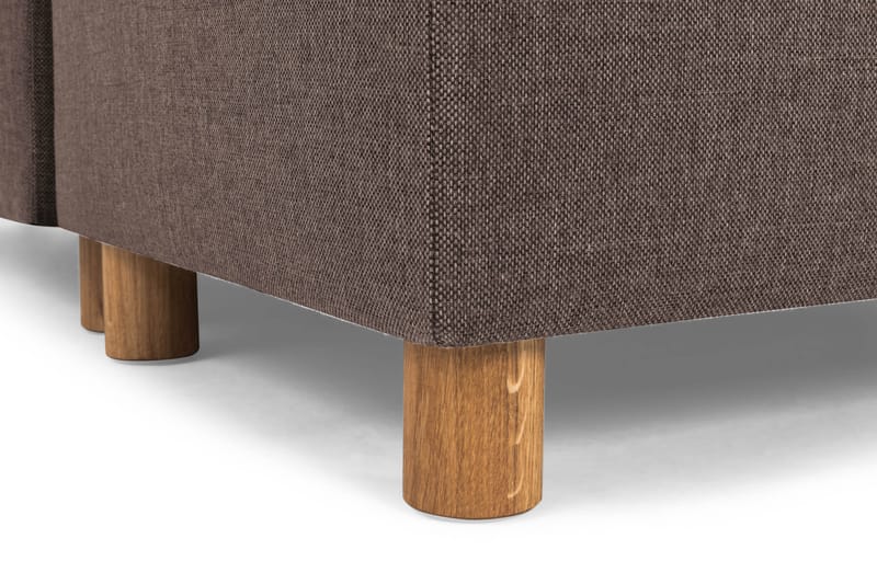 Crazy 7-istuttava Käännettävä L-muotoinen XX-Large Kulmasohva Kankaalla - Ruskea - Huonekalut - Sohva - Kulmasohva