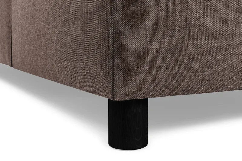 Crazy 7-istuttava Käännettävä L-muotoinen XX-Large Kulmasohva Kankaalla - Ruskea - Huonekalut - Sohva - Kulmasohva