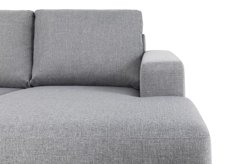 Crazy 7-istuttava Oikeakätinen U-muotoinen XX-Large Kulmasohva Divaanilla Kankaalla - Harmaa - Huonekalut - Sohva - Kulmasohva - Kulmadivaanisohva
