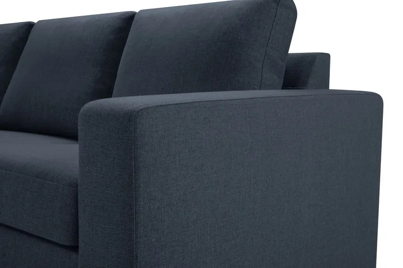 Crazy 7-istuttava Oikeakätinen U-muotoinen XX-Large Kulmasohva Divaanilla Kankaalla - Sininen - Huonekalut - Sohva - Kulmasohva - Kulmadivaanisohva