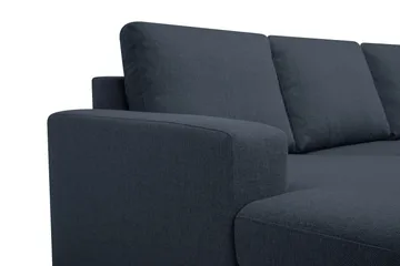 Crazy 7-istuttava Oikeakätinen U-muotoinen XX-Large Kulmasohva Divaanilla Kankaalla - Tummansininen - Huonekalut - Sohva - Kulmasohva - Kulmadivaanisohva