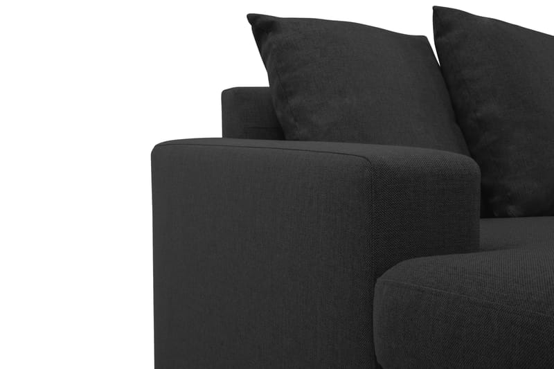 Crazy 7-istuttava Vasenkätinen U-muotoinen XX-Large Kulmasohva Divaanilla Kankaalla - Antrasiitti - Huonekalut - Sohva - Kulmasohva - Kulmadivaanisohva