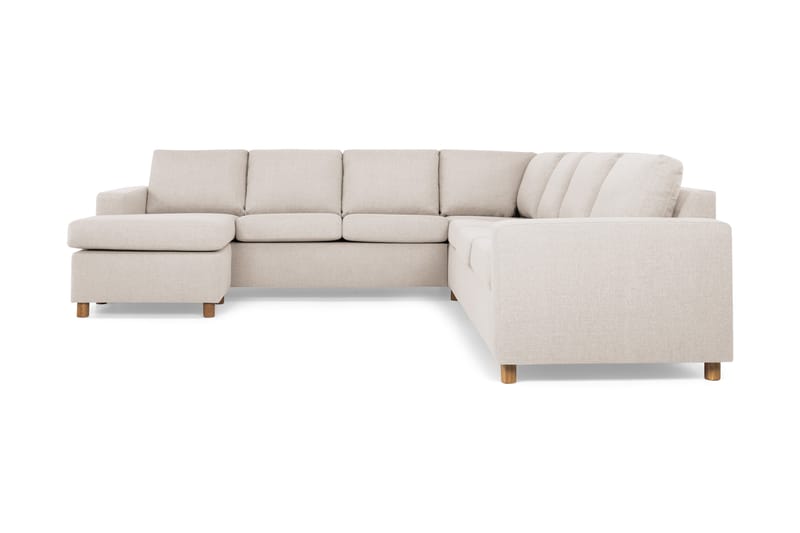 Kulmasohva Nevada Large divaanilla Vasen - Beige - Huonekalut - Sohva - Kulmasohva