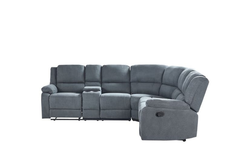 Kulmasohva 5 ist säädettävä Harmaa Rokke - Grå - Huonekalut - Sohva - Mekanismisohva