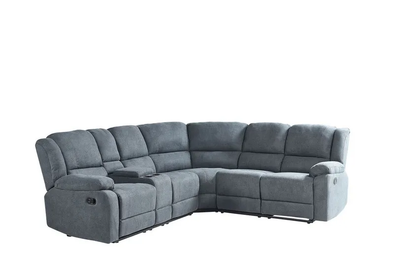 Kulmasohva 5 ist säädettävä Harmaa Rokke, Grå