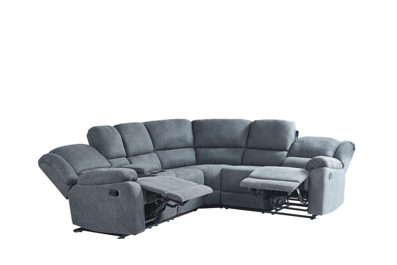 Kulmasohva 5 ist säädettävä Harmaa Rokke - Grå - Huonekalut - Sohva - Mekanismisohva