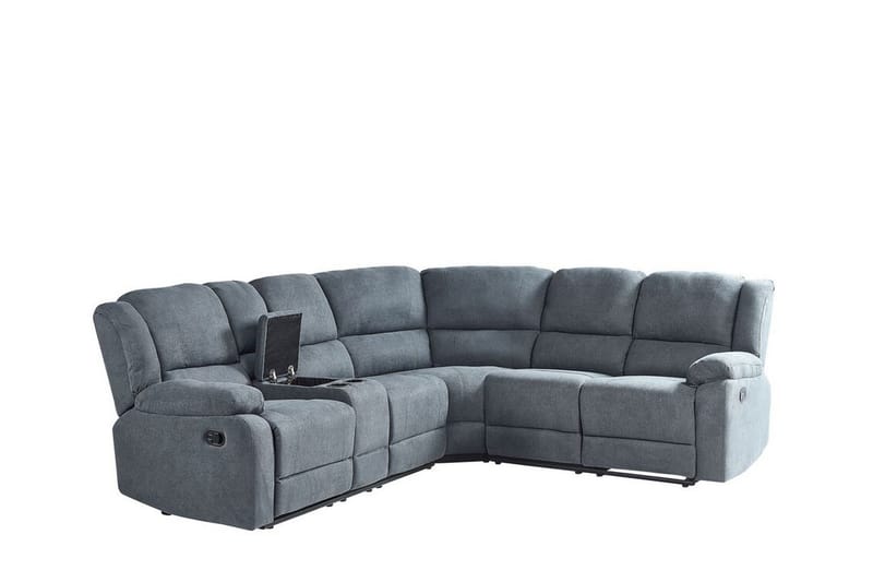 Kulmasohva 5 ist säädettävä Harmaa Rokke - Grå - Huonekalut - Sohva - Mekanismisohva