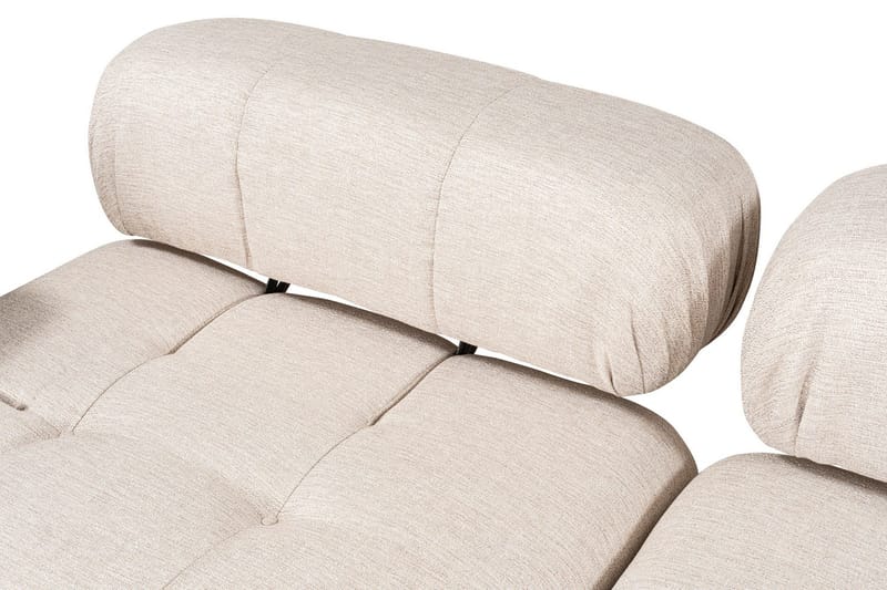 Kulmasohva Belgin 3:n ist - Vaaleanruskea - Huonekalut - Sohva - Moduulisohva - Moduulisohvakokonaisuus