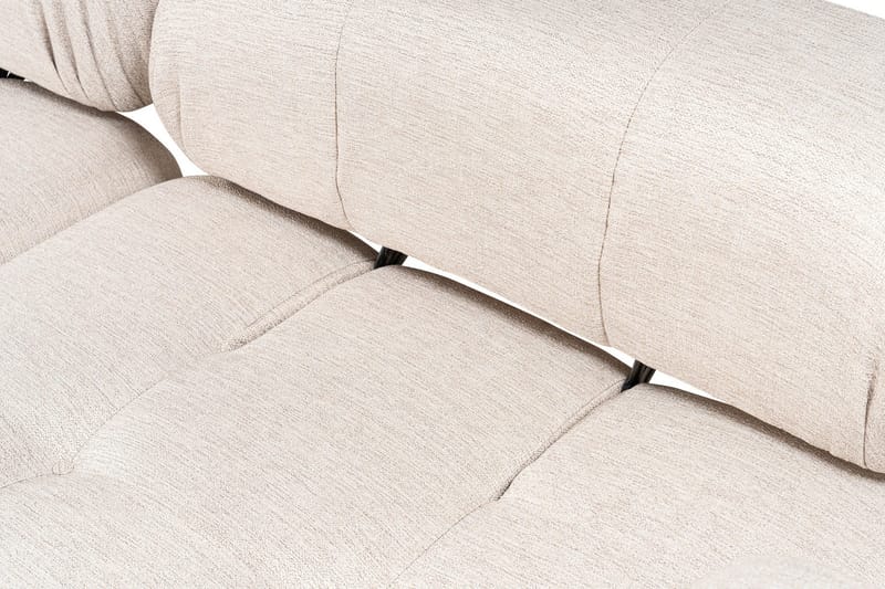 Kulmasohva Belgin 3:n ist - Vaaleanruskea - Huonekalut - Sohva - Moduulisohva - Moduulisohvakokonaisuus