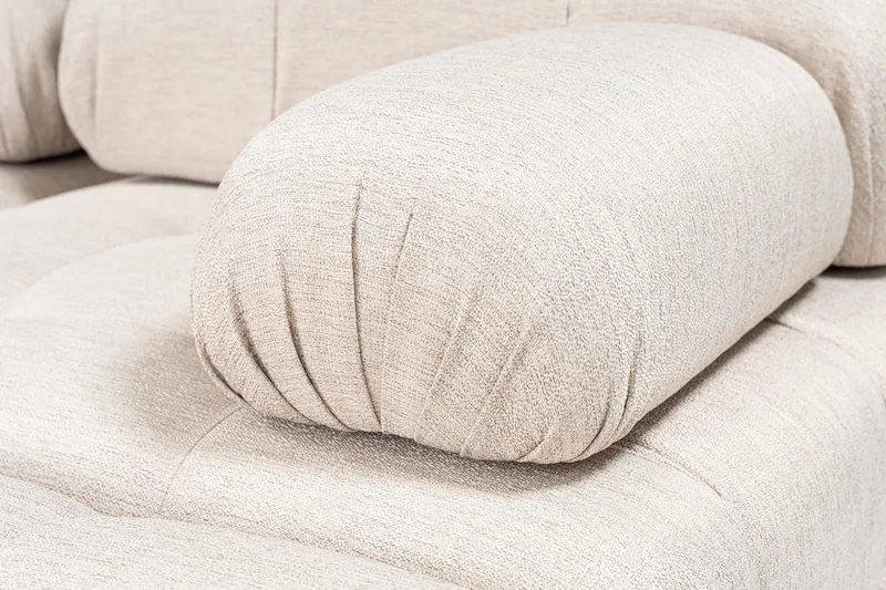 Kulmasohva Belgin 3:n ist - Vaaleanruskea - Huonekalut - Sohva - Moduulisohva - Moduulisohvakokonaisuus