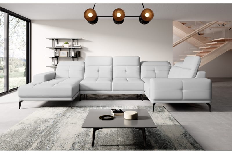 Kulmasohva divaanilla Hagami, Valkoinen