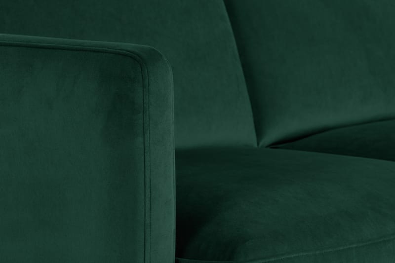 Kulmasohva Elion divaanilla Vasen Sametti - Vihreä - Huonekalut - Sohva - Kulmasohva - Kulmadivaanisohva