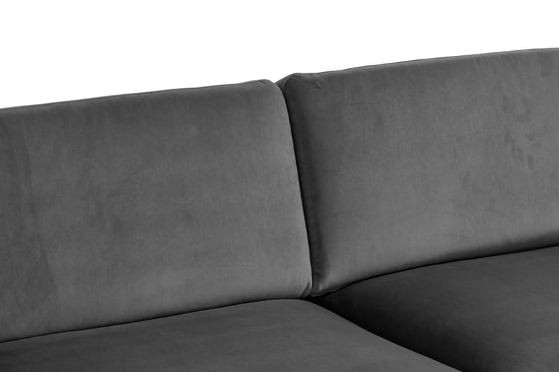 Kulmasohva Elion Large Sametti - Vaaleanharmaa - Huonekalut - Sohva - Kulmasohva