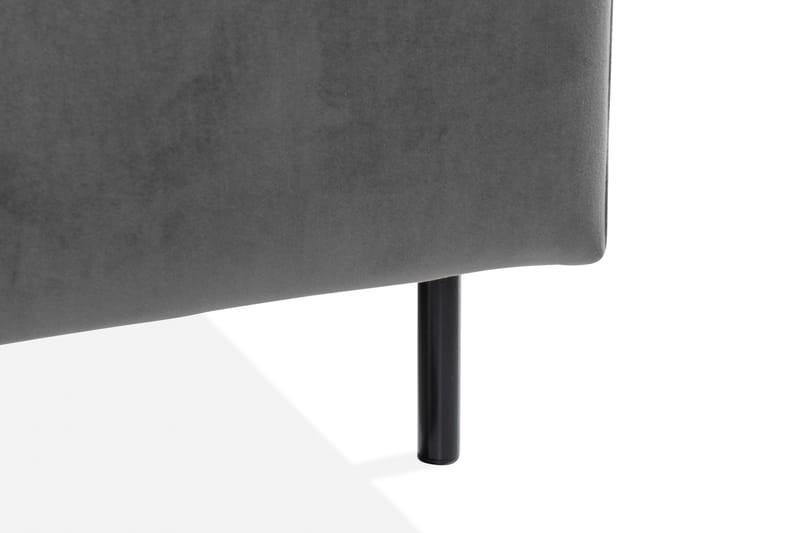 Kulmasohva Elion Large Sametti - Vaaleanharmaa - Huonekalut - Sohva - Kulmasohva