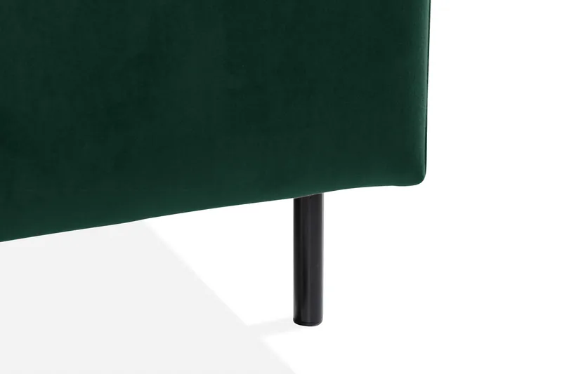 Kulmasohva Elion Large Sametti - Vihreä - Huonekalut - Sohva - Kulmasohva