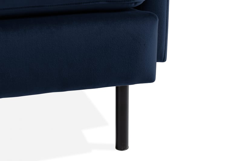 Kulmasohva Elion Sametti - Sininen - Huonekalut - Sohva - Kulmasohva