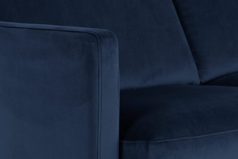Kulmasohva Elion Sametti - Sininen - Huonekalut - Sohva - Kulmasohva