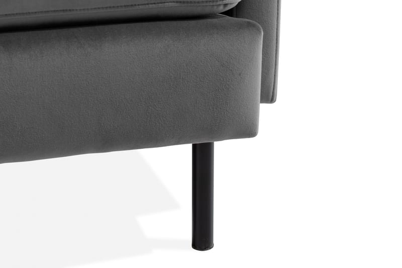 Kulmasohva Elion Sametti - Vaaleanharmaa - Huonekalut - Sohva - Kulmasohva