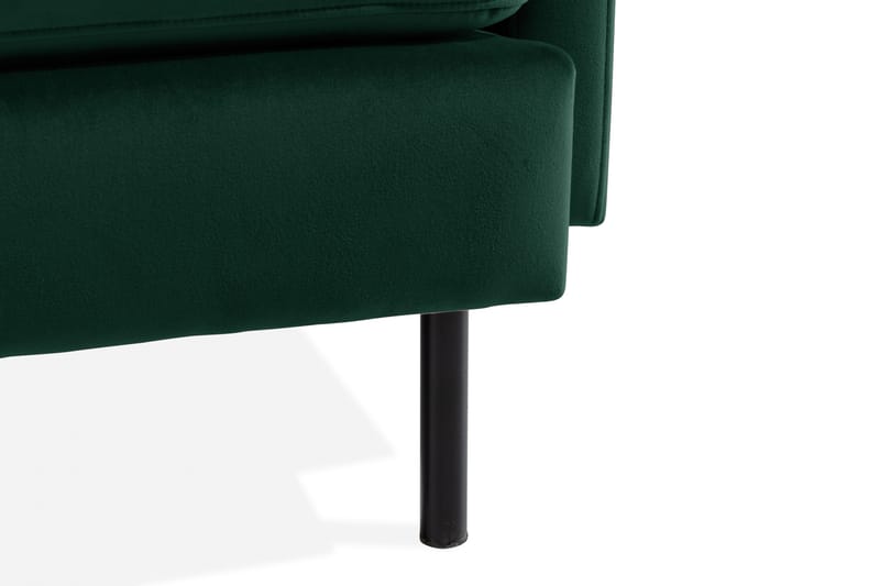 Kulmasohva Elion Sametti - Vihreä - Huonekalut - Sohva - Kulmasohva