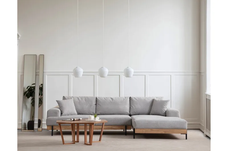 Kulmasohva Eti 3:n ist - Harmaa - Huonekalut - Sohva - Kulmasohva