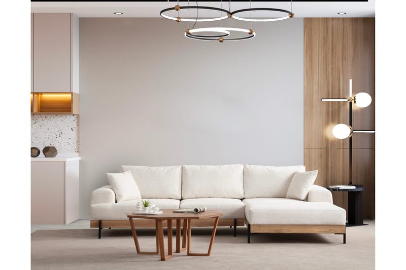 Kulmasohva Eti 3:n ist, Valkoinen