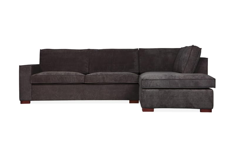 Kulmasohva Hinata Oikea, Tummanharmaa