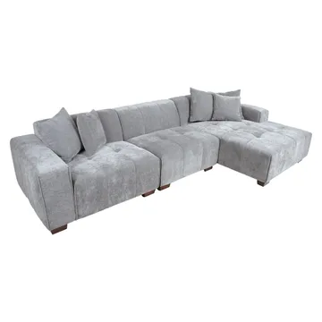 Kulmasohva Hjelor Oikea - vaaleanharmaa - Huonekalut - Sohva - Divaanisohva