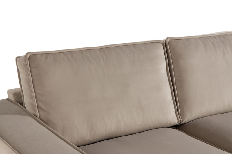 Kulmasohva Leonora Sametti - Beige - Huonekalut - Sohva - Kulmasohva