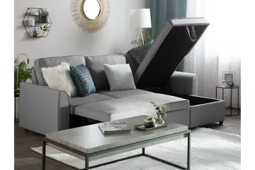 Kulmasohva Nesna 228 cm - Huonekalut - Sohva - Vuodesohva - Divaanivuodesohva