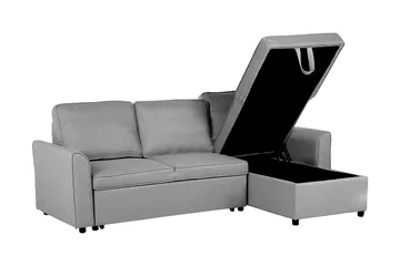 Kulmasohva Nesna 228 cm - Huonekalut - Sohva - Vuodesohva - Divaanivuodesohva