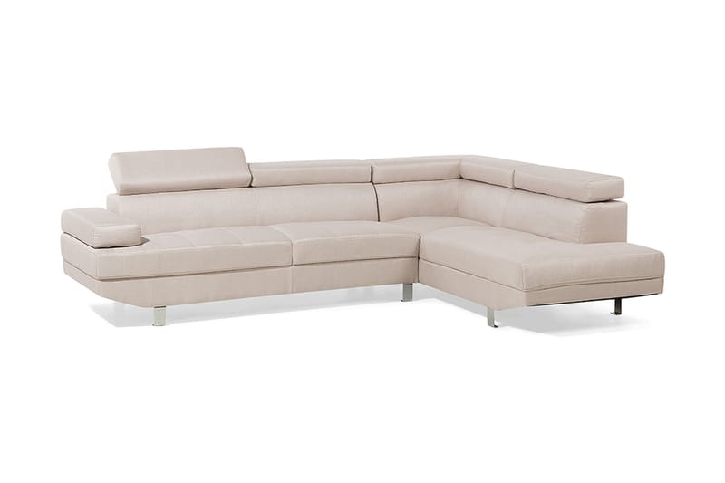 Kulmasohva Norrea 261 cm - Beige - Huonekalut - Sohva - Kulmasohva