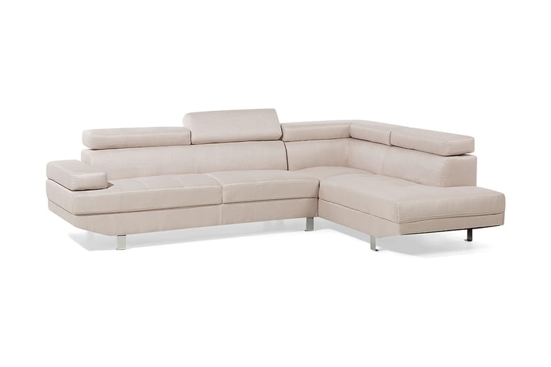 Kulmasohva Norrea 261 cm - Beige - Huonekalut - Sohva - Kulmasohva