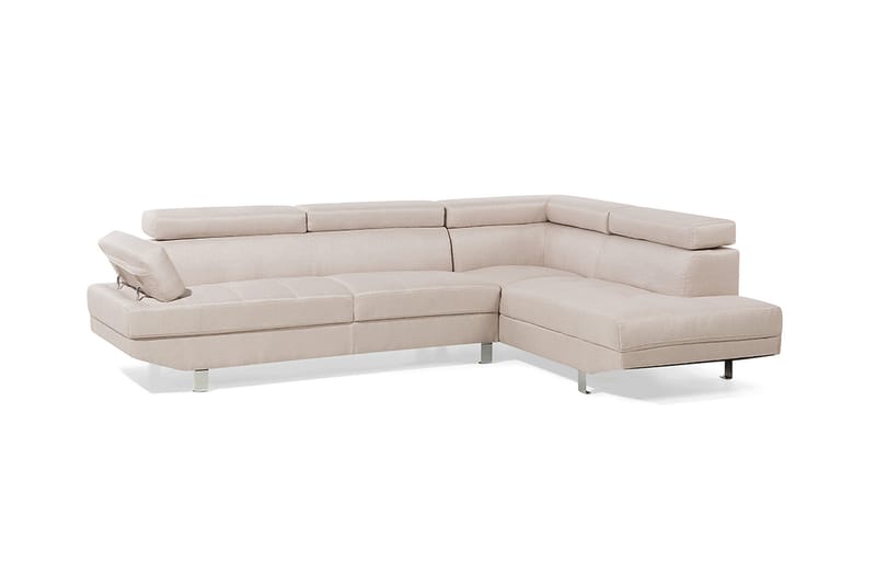 Kulmasohva Norrea 261 cm - Beige - Huonekalut - Sohva - Kulmasohva