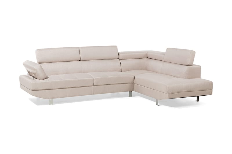 Kulmasohva Norrea 261 cm - Beige - Huonekalut - Sohva - Kulmasohva