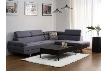 Kulmasohva Norrea 261 cm - Harmaa - Huonekalut - Sohva - Divaanisohva