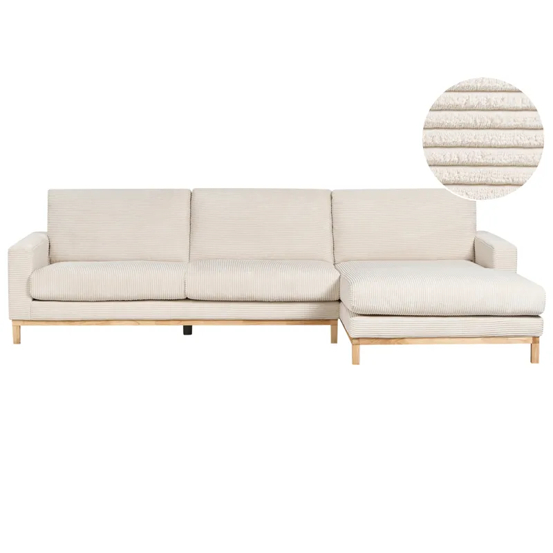 Kulmasohva Siggard, Vaalea beige