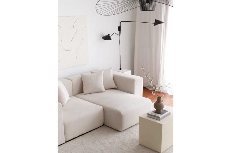 Kulmasohva Yolo 2:n ist - Valkoinen - Huonekalut - Sohva - Kulmasohva - Kulmadivaanisohva
