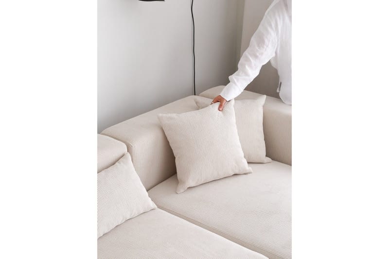 Kulmasohva Yolo 4:n ist - Valkoinen - Huonekalut - Sohva - Kulmasohva - Kulmadivaanisohva