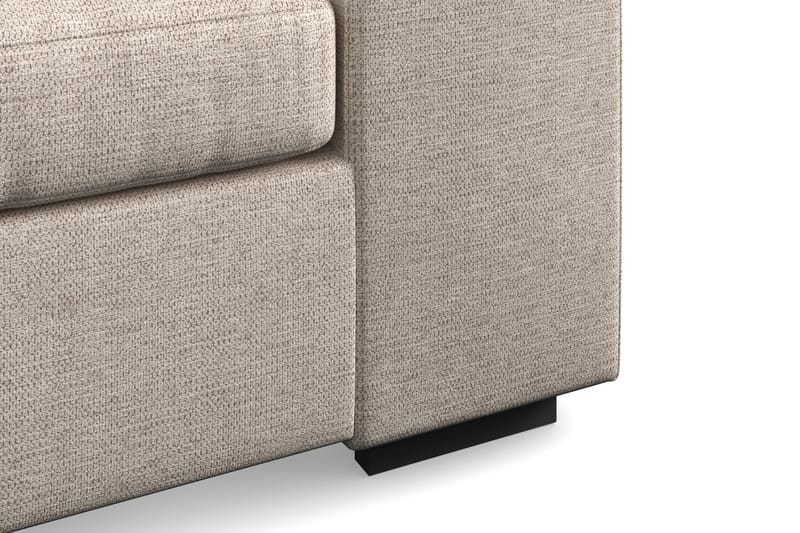 Link 5-istuttava Käännettävä L-muotoinen Kulmasohva Kankaasta - Beige - Huonekalut - Sohva - Kulmasohva