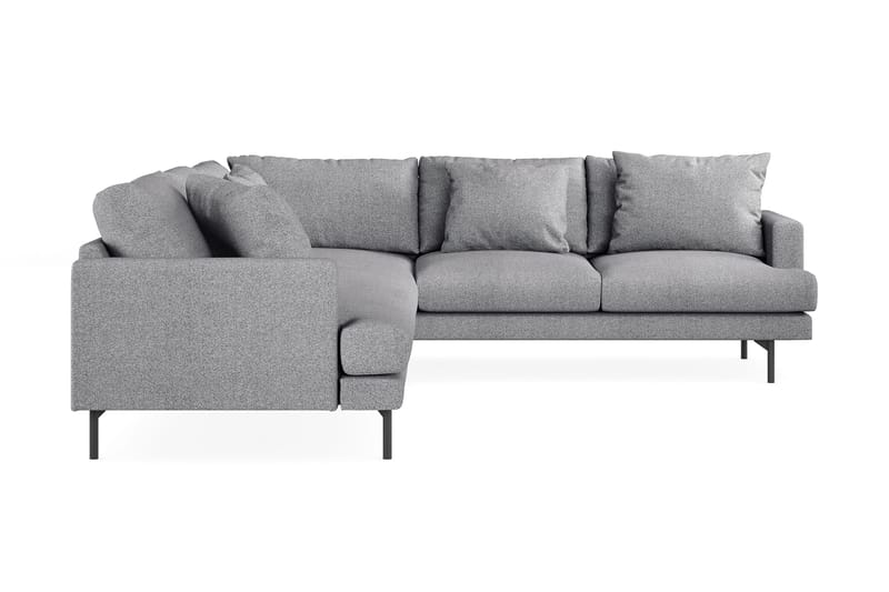 Menard 6-istuttava Oikeakätinen L-muotoinen Kulmasohva Kankaasta - Harmaa - Huonekalut - Sohva - Kulmasohva