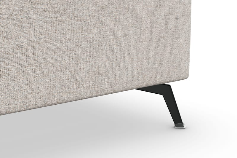 Ocean Lyx 5-istuttava Käännettävä L-muotoinen Kulmasohva Kankaalla - Beige - Huonekalut - Sohva - Kulmasohva