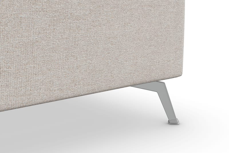 Ocean Lyx 5-istuttava Käännettävä L-muotoinen Kulmasohva Kankaalla - Beige - Huonekalut - Sohva - Kulmasohva