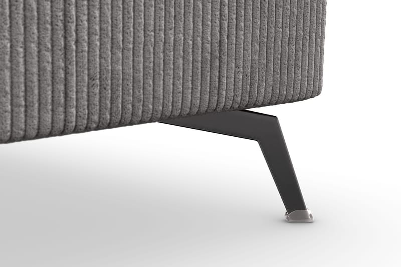 Ocean Lyx 5-istuttava Käännettävä L-muotoinen Kulmasohva Manchester-kankaalla - Tummanharmaa - Huonekalut - Sohva - Kulmasohva