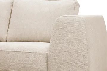 Optus 5-istuttava kulmasohva, käännettävä divaani - Beige - Huonekalut - Sohva - Kulmasohva - Kulmadivaanisohva