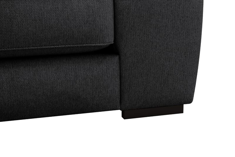 Optus 5-istuttava kulmasohva, käännettävä divaani - Musta - Huonekalut - Sohva - Kulmasohva - Kulmadivaanisohva
